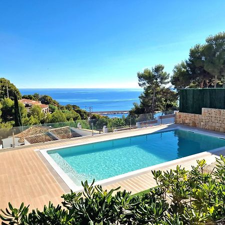 Villa Lujo Con Vistas Al Mar Villa Dulcinea By El Conserje, Cerca Del Puerto Y Sus Servicios Jávea Eksteriør billede