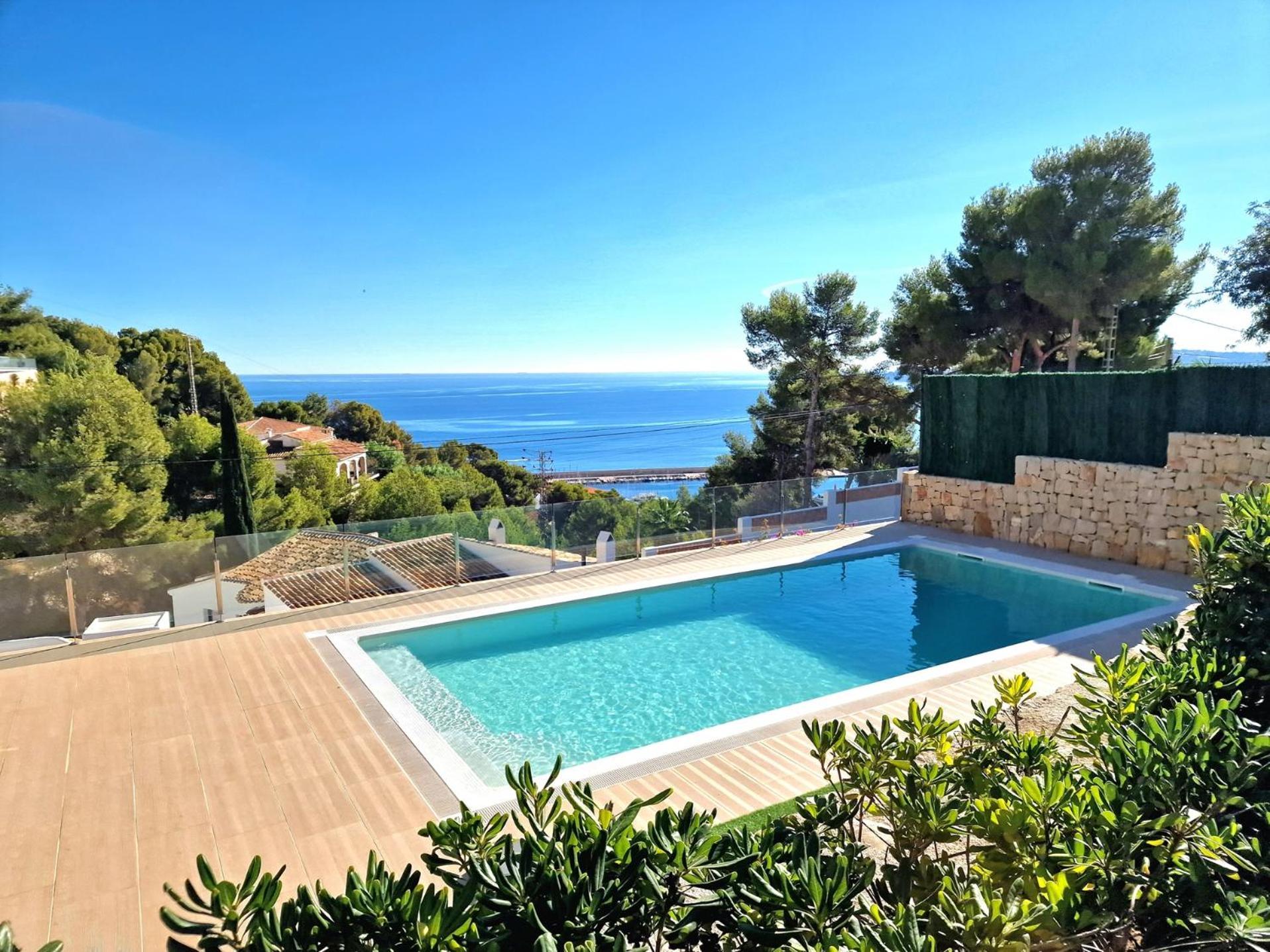 Villa Lujo Con Vistas Al Mar Villa Dulcinea By El Conserje, Cerca Del Puerto Y Sus Servicios Jávea Eksteriør billede