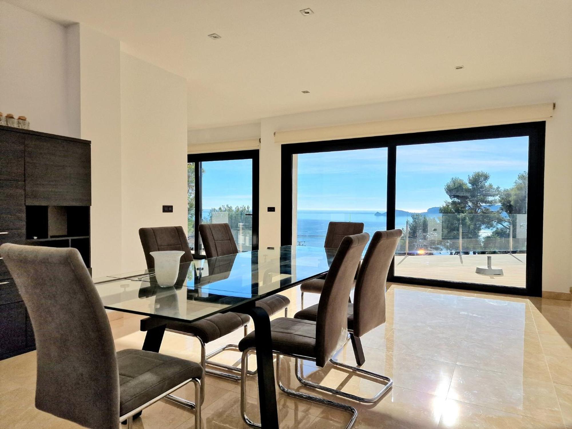 Villa Lujo Con Vistas Al Mar Villa Dulcinea By El Conserje, Cerca Del Puerto Y Sus Servicios Jávea Eksteriør billede