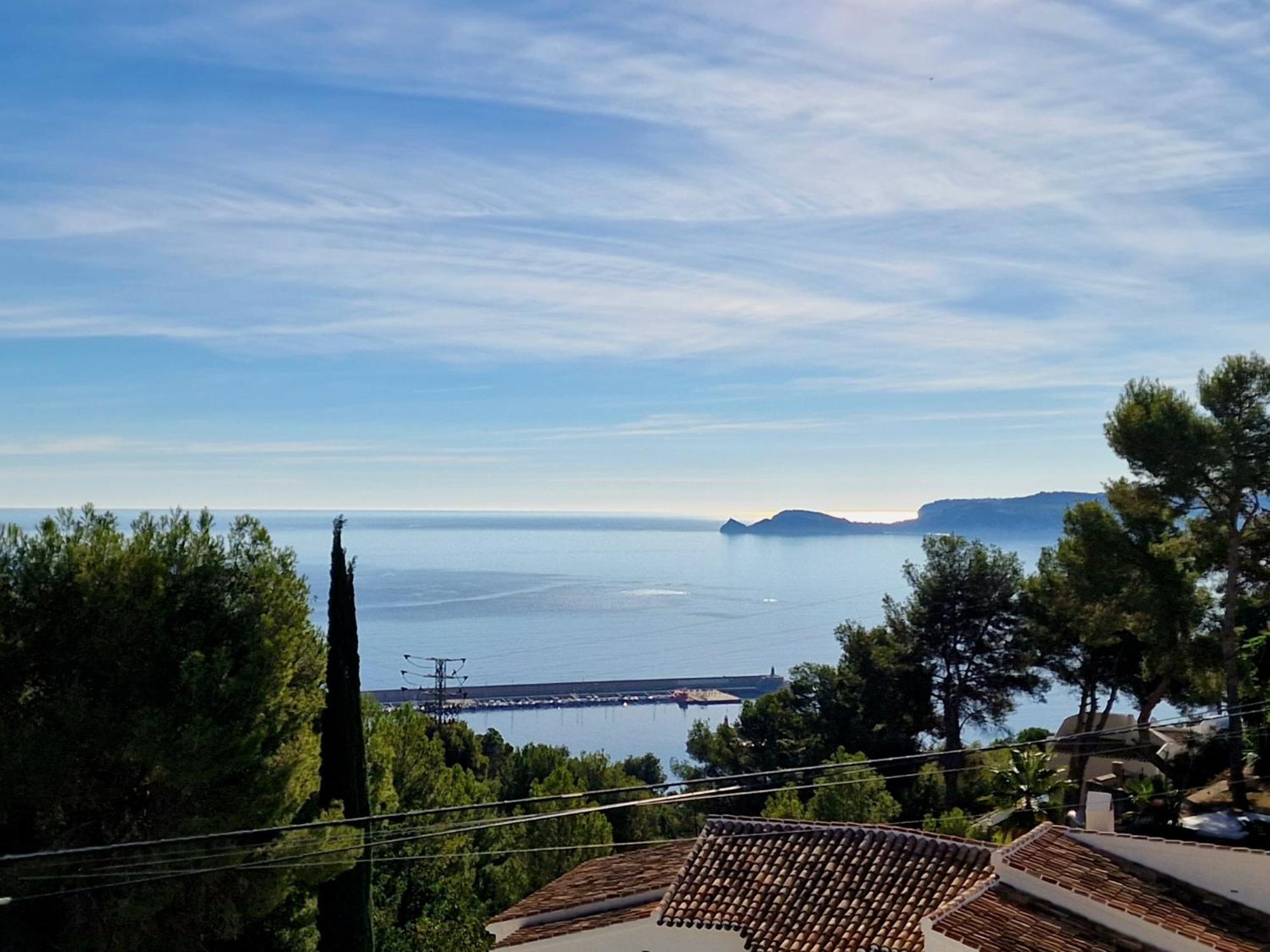 Villa Lujo Con Vistas Al Mar Villa Dulcinea By El Conserje, Cerca Del Puerto Y Sus Servicios Jávea Eksteriør billede