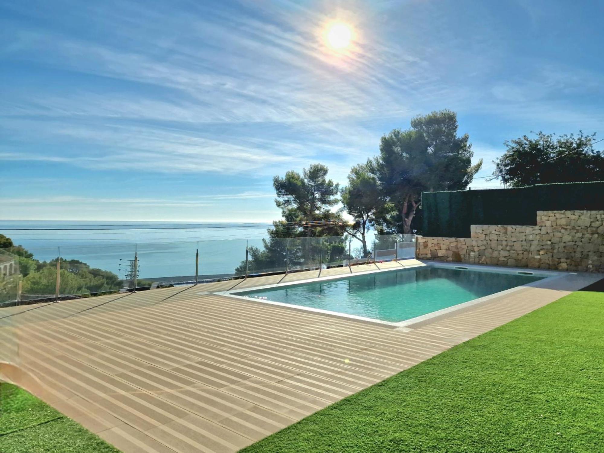 Villa Lujo Con Vistas Al Mar Villa Dulcinea By El Conserje, Cerca Del Puerto Y Sus Servicios Jávea Eksteriør billede